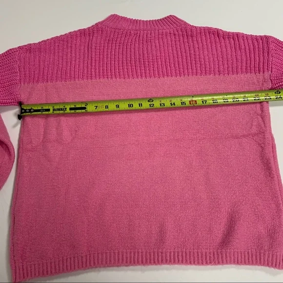 Miracle pink pullover sweater s/m - Picture 11 of 12
